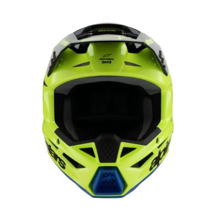 Kask ALPINESTARS yth sm3 radium yl/bk/b