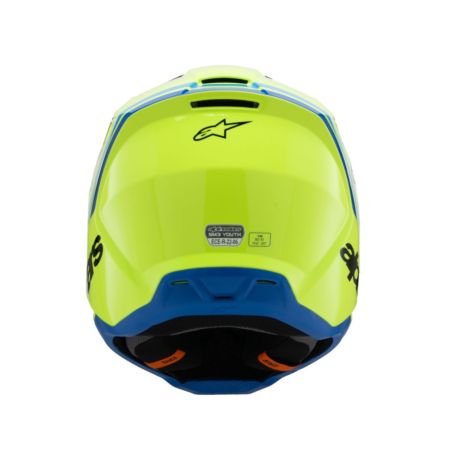 Kask ALPINESTARS yth sm3 radium yl/bk/b