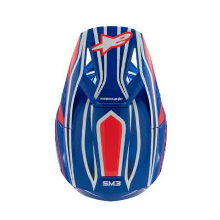 Kask ALPINESTARS yth sm3 wurx blue/red/w