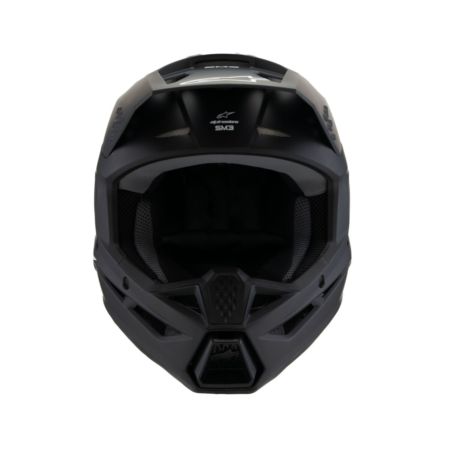 Kask ALPINESTARS yth sm3 solid black yl