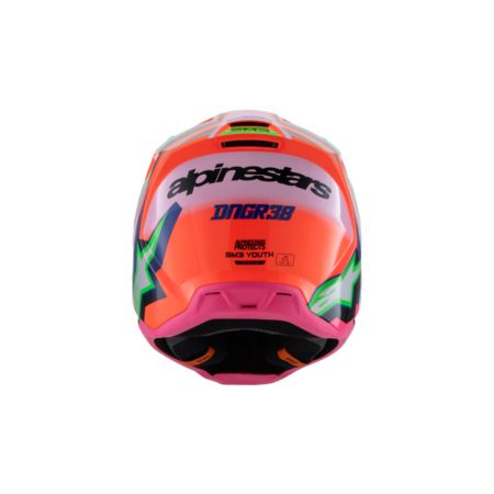 Kask ALPINESTARS yth sm3 deegan or/pu/pk