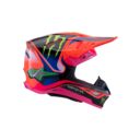 Kask ALPINESTARS s-m10 deegan or/pu/pk 2