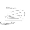 Handbary BARKBUSTERS storm 22mm stm-001-00-bk