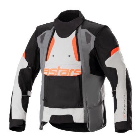 Kurtka ALPINESTARS HALO DRYSTAR gray/ice/black L
