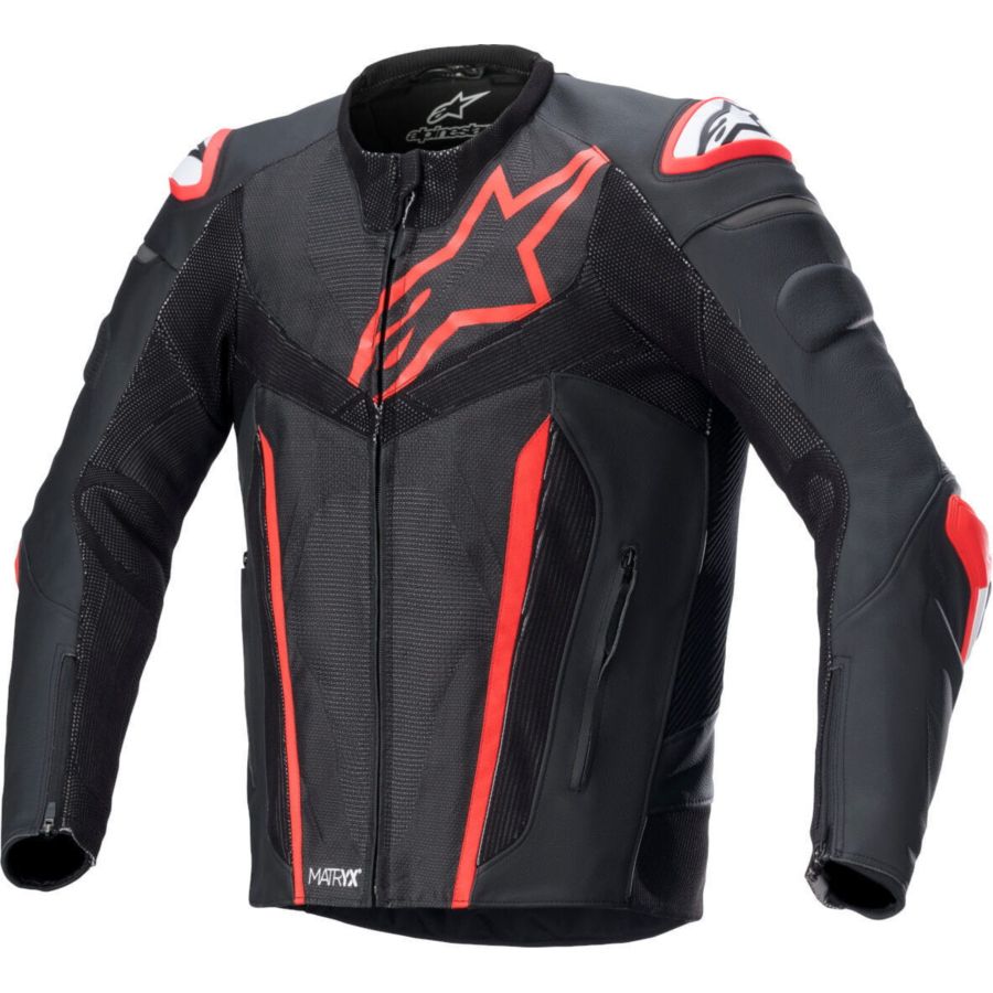 Kurtka ALPINESTARS FUSION black/red fluo 54