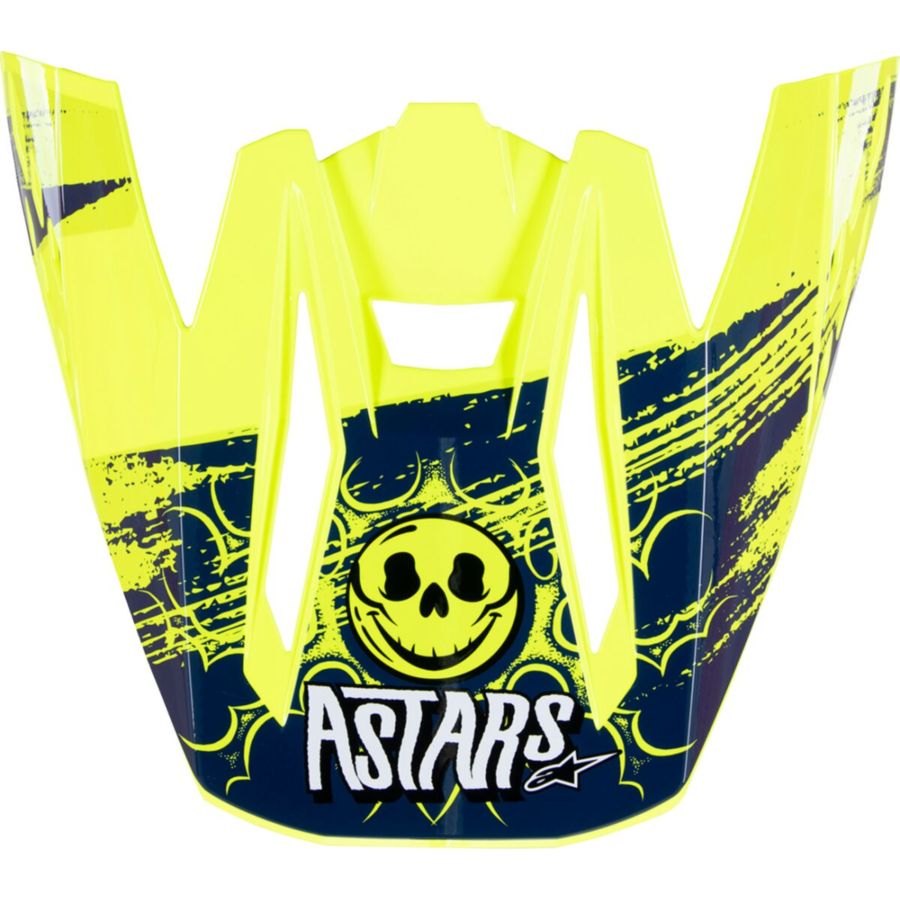 Daszek kasku ALPINESTARS SM5 RASH navy/yellow