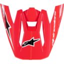 Daszek kasku ALPINESTARS SM5 CORP red