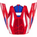 Daszek kasku ALPINESTARS SM5 ACT2 red/blue