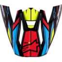 Daszek kasku ALPINESTARS SM5 ACT2 black/yellow/red
