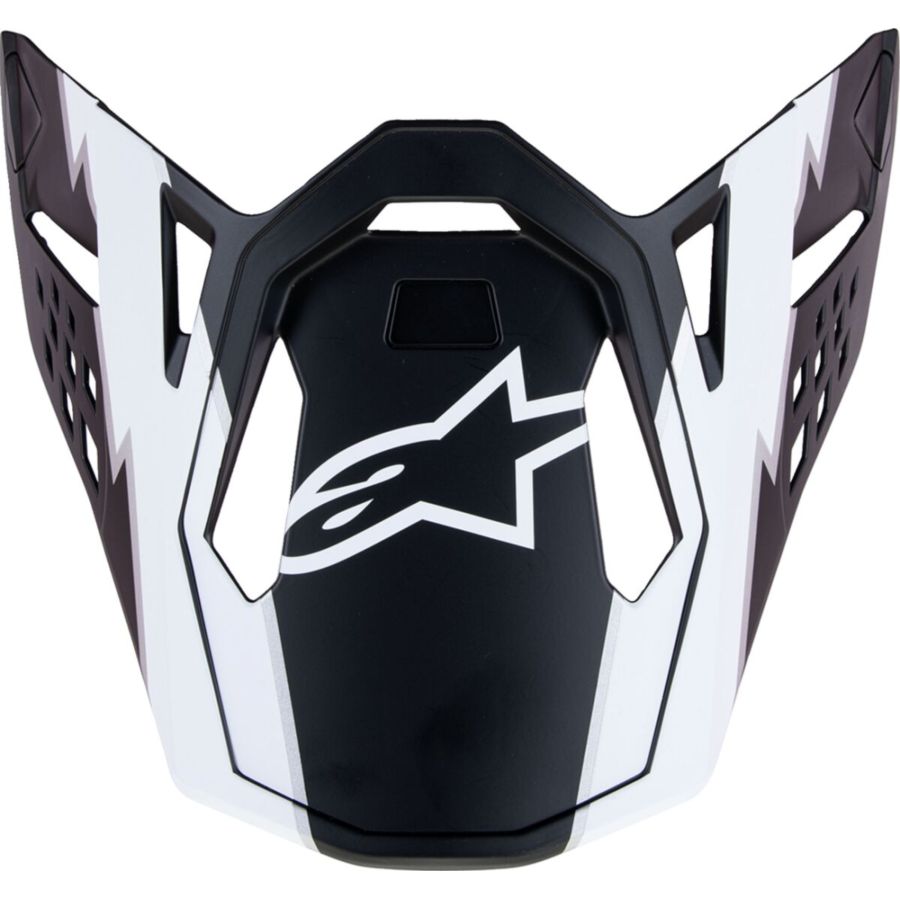 Daszek kasku ALPINESTARS SM10 AMPR black/white