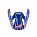 Daszek ALPINESTARS YOUTH SM3 WURX blu/rd/wht/blk