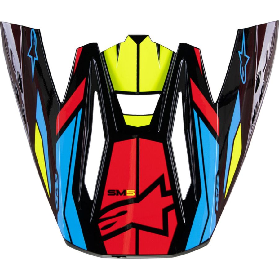 Daszek ALPINESTARS SM5 ACT2 orange/cyan/yellow