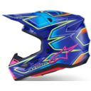 Kask ALPINESTARS SUPERTECH M7 CAST blu/ylw/pnk 2XL