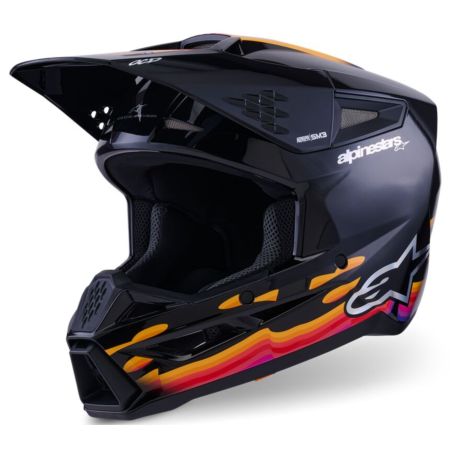 Kask ALPINESTARS SUPERTECH M3 FORCE black gloss 2X