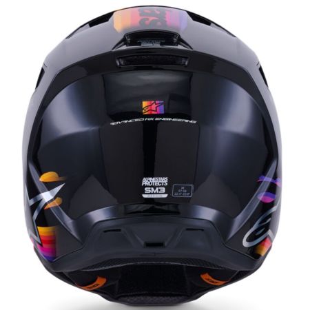 Kask ALPINESTARS SUPERTECH M3 FORCE black gloss 2X