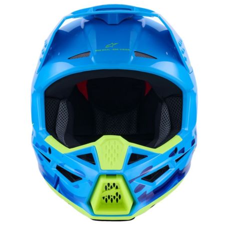 Kask ALPINESTARS SUPERTECH M3 FORCE cyan 2XL