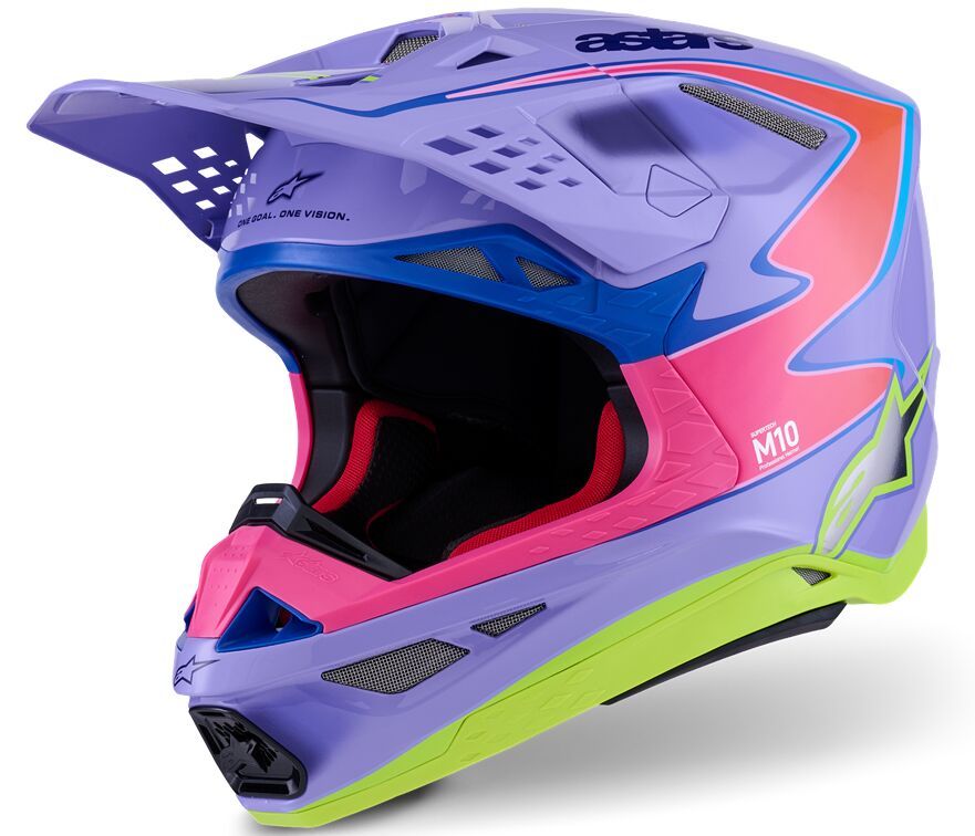 Kask ALPINESTARS SUPERTECH M10 JETT pu/pnk 2XL