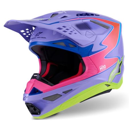 Kask ALPINESTARS SUPERTECH M10 JETT pu/pnk 2XL