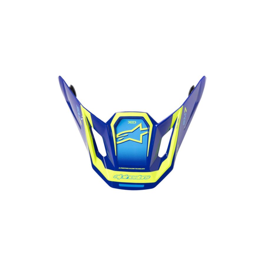 Daszek kasku ALPINESTARS SUPERTECH M7 DEED blu/ylw