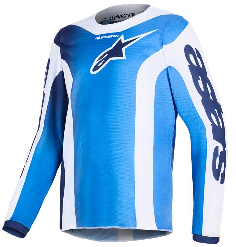 Bluza ALPINESTARS YOUTH FLUID PORTL blue/white L