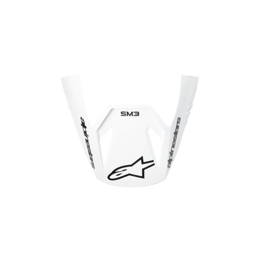 Daszek kasku ALPINESTARS SUPERTECH M3 white gloss
