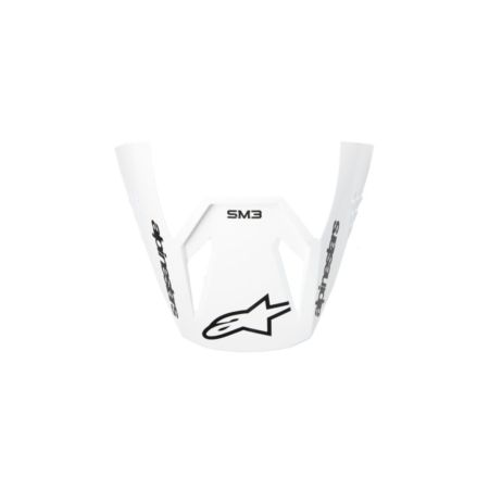 Daszek kasku ALPINESTARS SUPERTECH M3 white gloss