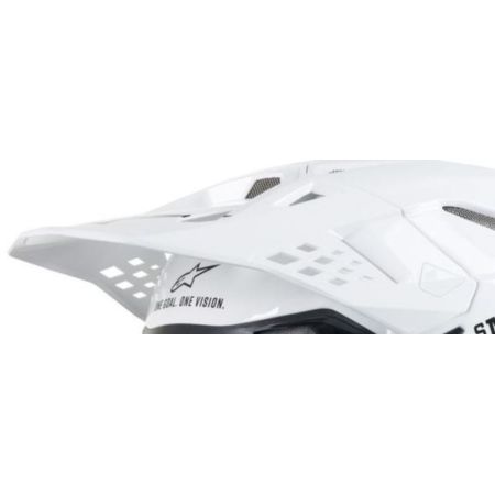 Daszek kasku ALPINESTARS SUPERTECH M8/M10 white