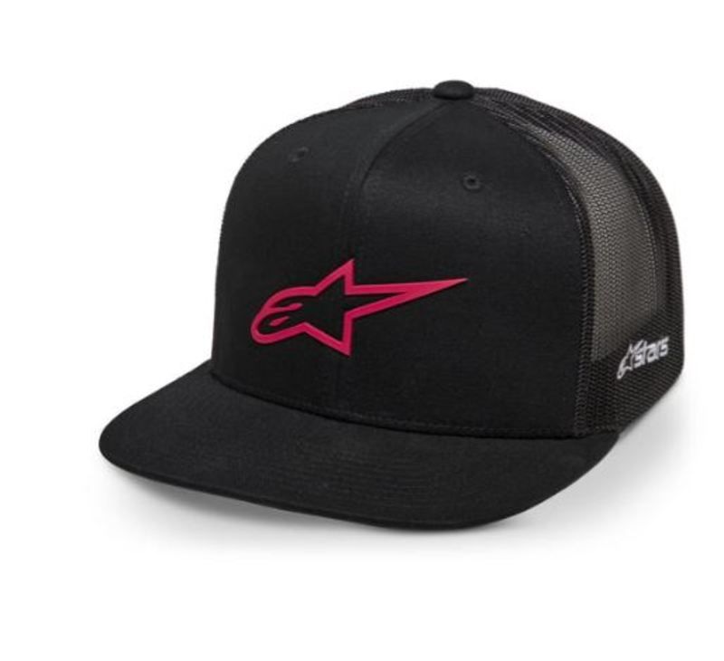 Czapka z daszkiem ALPINESTARS AGELESS 3D black/red
