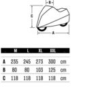 Pokrowiec HELD do garażowania na motocykl XL