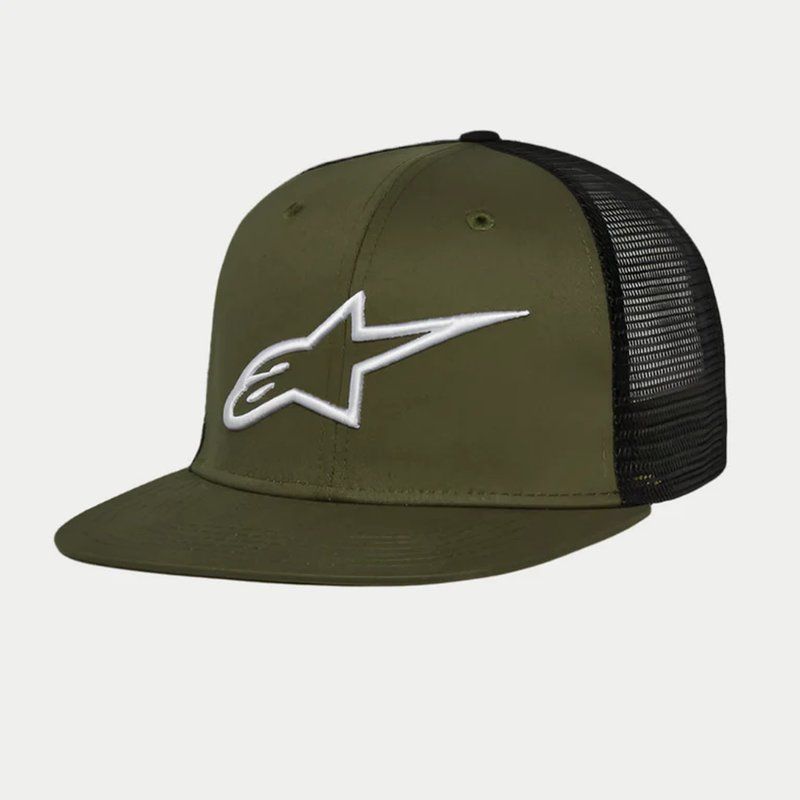Czapka z daszkiem ALPINESTARS CORP TRUCKER wht/bk