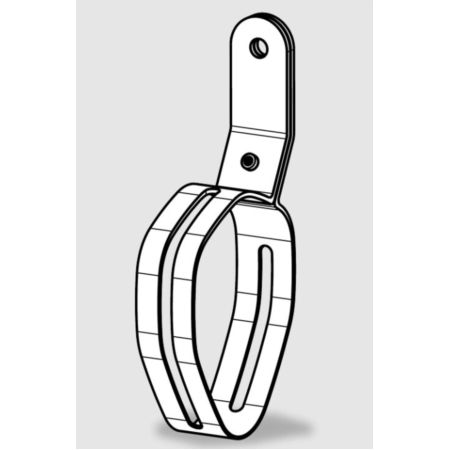 Zacisk tłumika AKRAPOVIC KAWASAKI Z 900