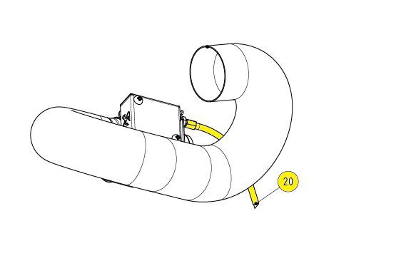 Zawór kablowy AKRAPOVIC HONDA CBR 1000 RR