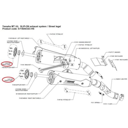 Zaślepka tłumika AKRAPOVIC