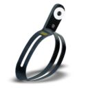 Zacisk tłumika AKRAPOVIC