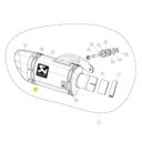 Naklejka tłumika AKRAPOVIC SUZUKI GSX-S 1000