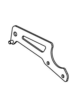 Zacisk tłumika AKRAPOVIC