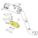 Osłona termiczna AKRAPOVIC YAMAHA XSR 700 ABS