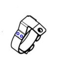 Zacisk tłumika AKRAPOVIC