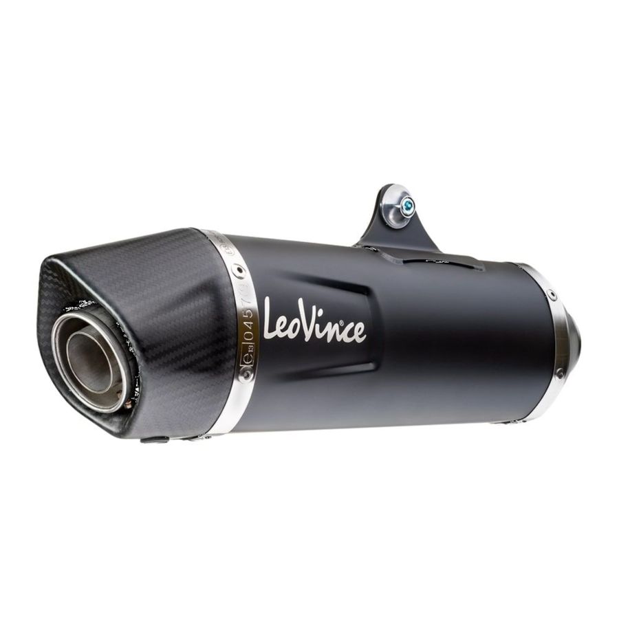 Tłumik slip-on LEOVINCE NERO PIAGGIO BEVERLY