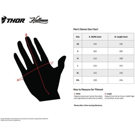Rękawiczki THOR s20 sector ac/black M