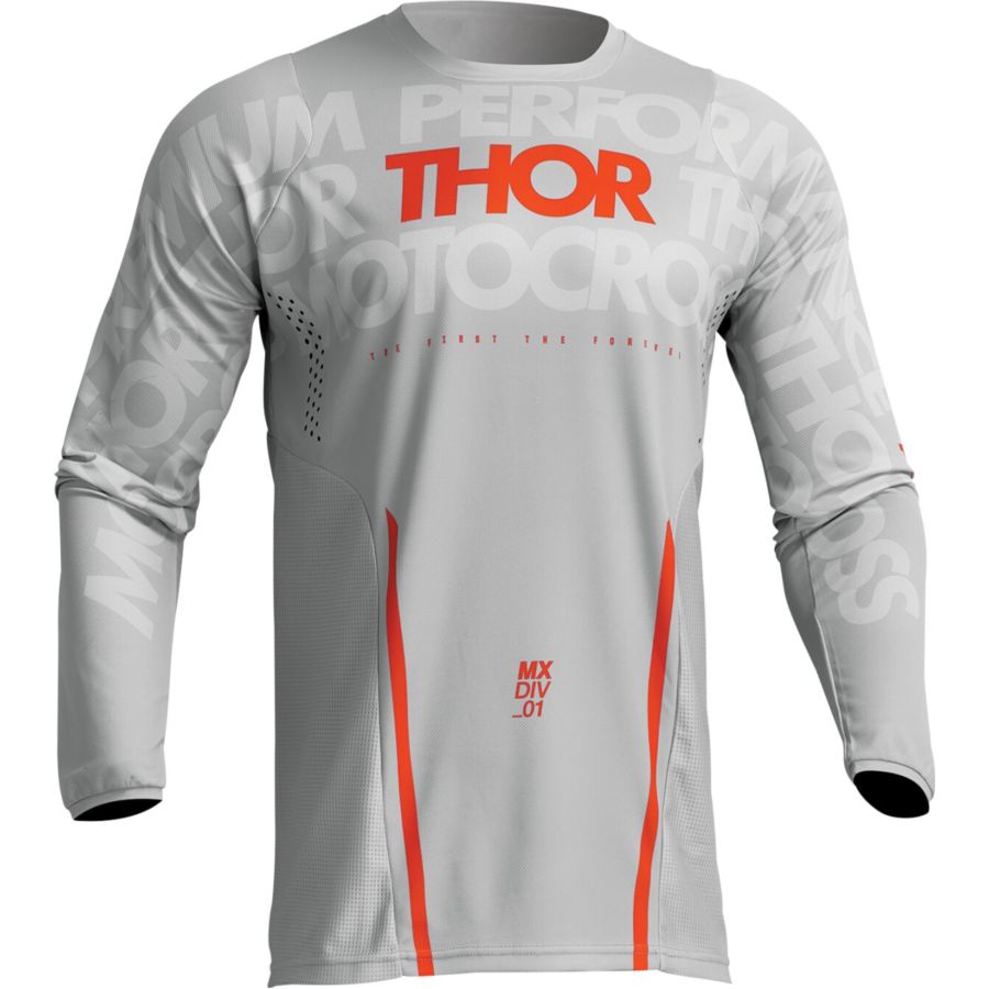 Bluza THOR pulse mono gy/or L