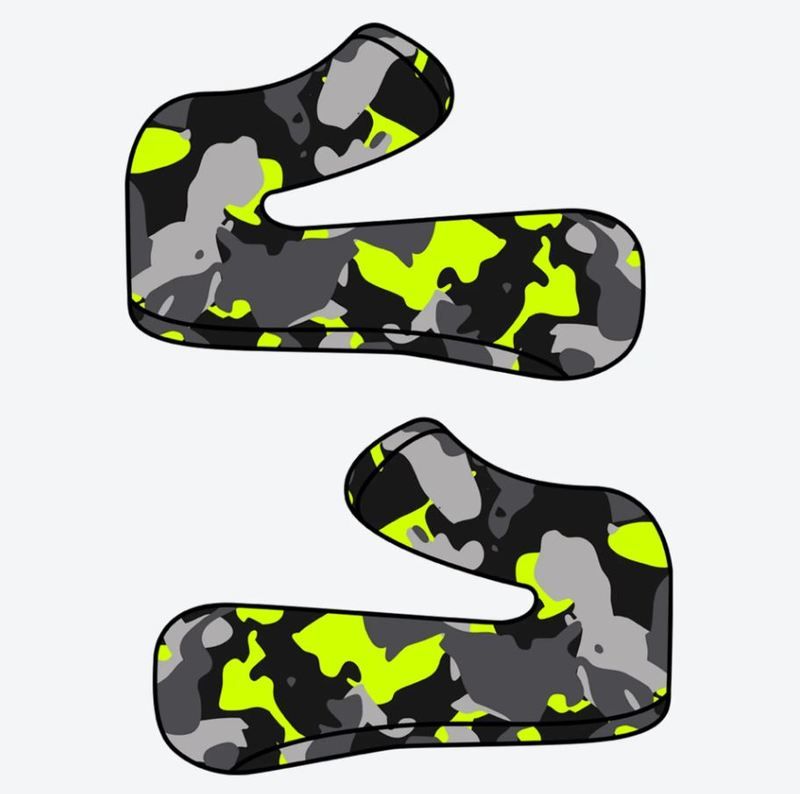 Poduszki policzkowe kasku AIROH AVIATOR 3 camo S
