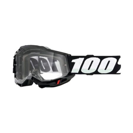 Gogle 100% accuri 2 JR black clear
