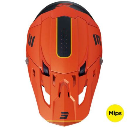 Kask SHOT core honor ORANGE MATT L