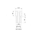 Adapter lusterek PUIG HI-TECH IV/TRACKER YAMAHA