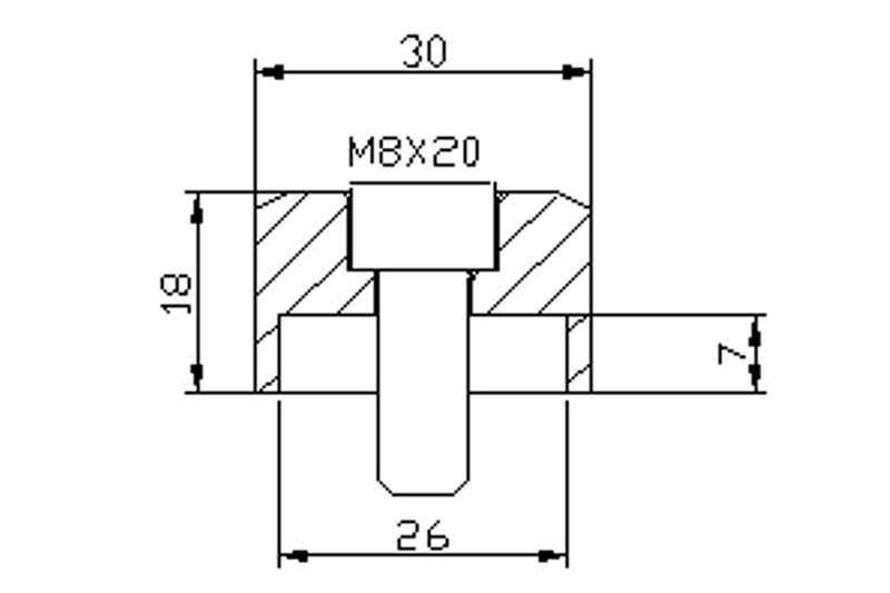 Adapter lusterek PUIG HI-TECH IV/TRACKER KAWASAKI