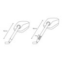 Lusterka SW MOTECH SPORT HARLEY DAVIDSON FLTRT