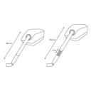 Lusterka SW MOTECH SPORT HARLEY DAVIDSON FLTRT