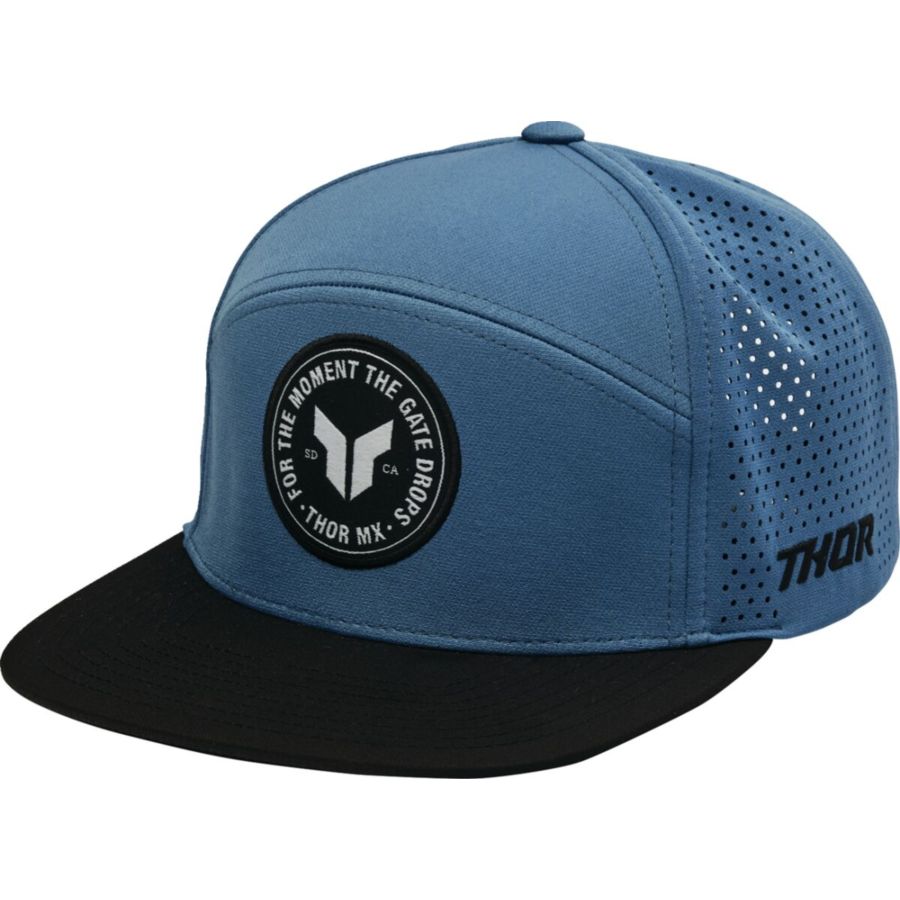 Czapka THOR badge slate blue
