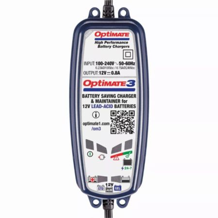 Ładowarka optimate 3 sae 0,8a tecmate